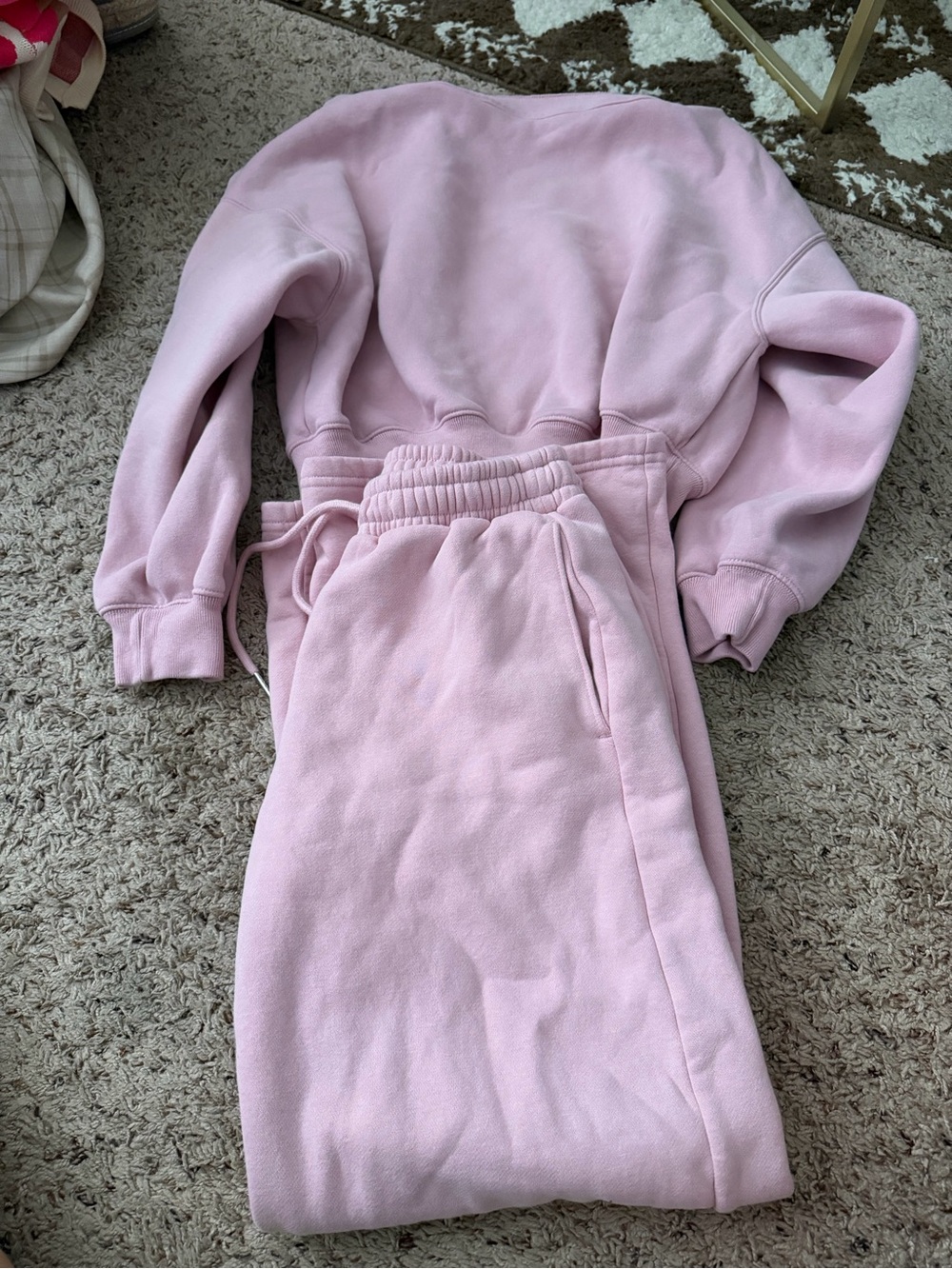 Abercrombie Pink Fleece Set